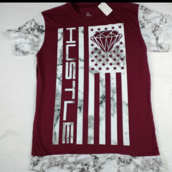launder Other - NWT HUSTLE TEE SHIRT ADULT MEDIUM